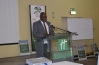 NANGO National Chairperson and CCSF Co Chairperson Mr. Juru addressing delegates